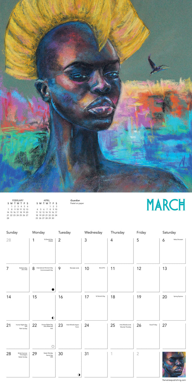Tamara Natalie Madden Wall Calendar 2027