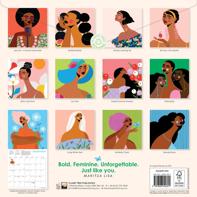 Maritza Lisa Wall Calendar 2027