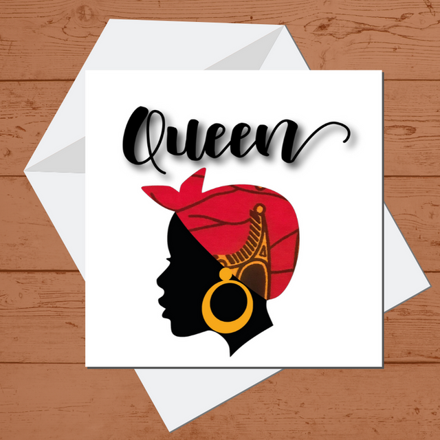 Queen Card