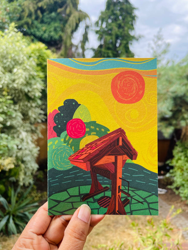 Streatham Rookery Greeting Card