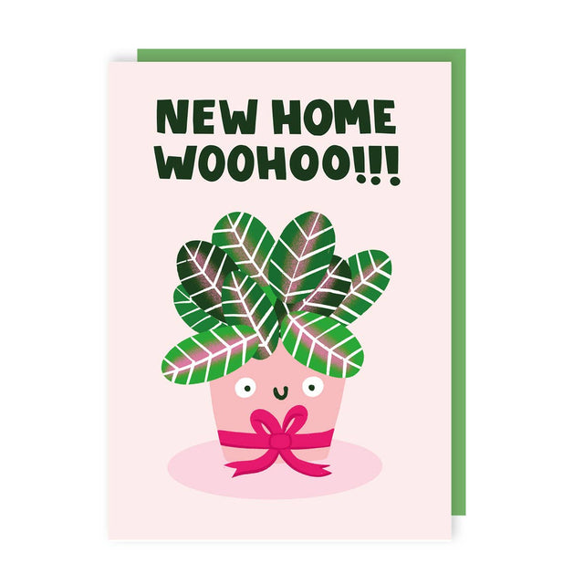 Woohoo Plant New Home Card