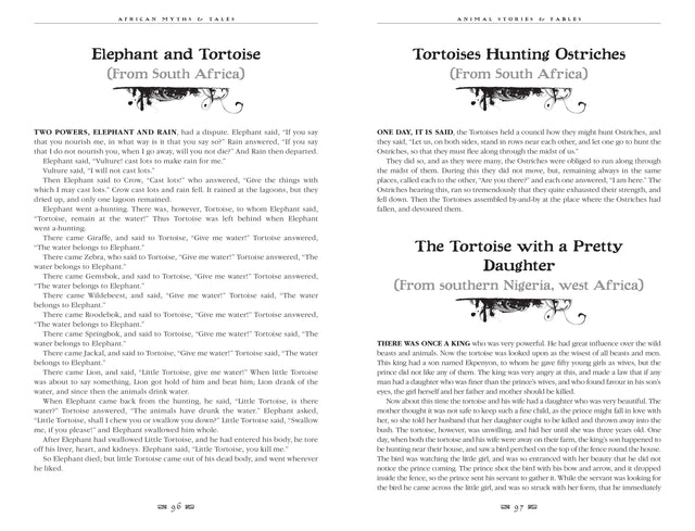 African Myths And Tales: Gothic Fantasy