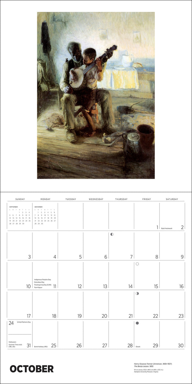 African American Art 2027 Calendar