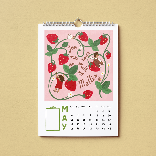 2026 Growth Wall Calendar