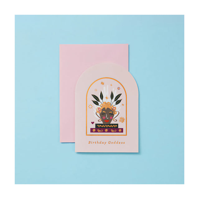 Birthday Goddess Card