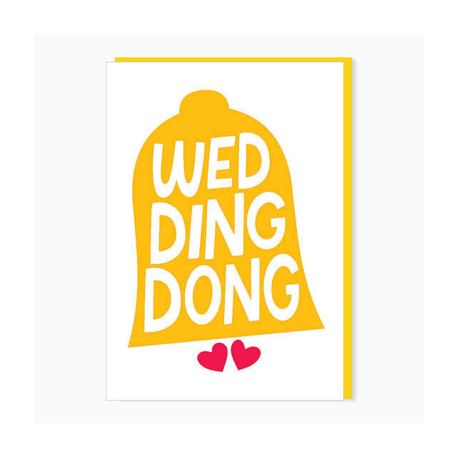 Wed-Ding-Dong Greeting Card