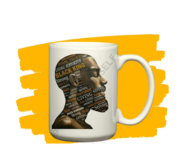 Black Man Affirmations Mug