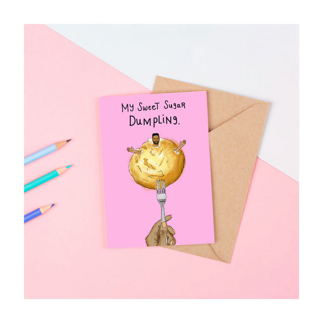 Sweet Sugar Dumpling (Man) Card