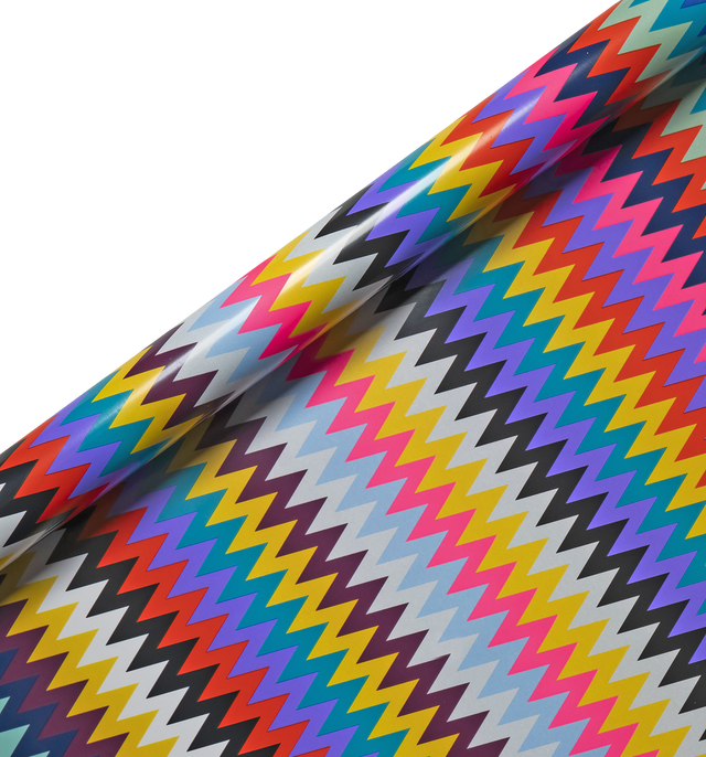Elba Multicolour Zig Zag Roll Wrap