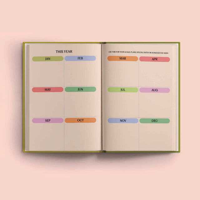 Les Fleurs 2026 Weekly Planner