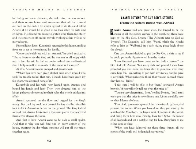 African Myths & Legends (Collector's Editions)