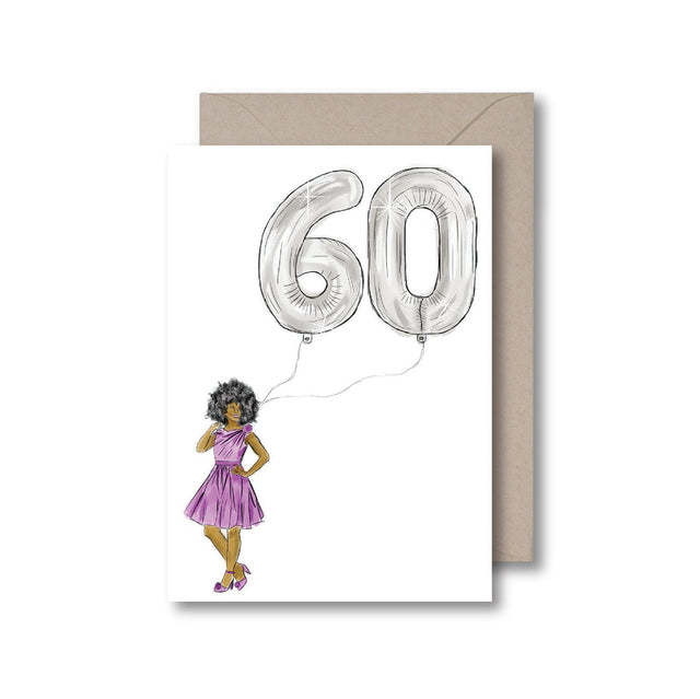 60! Birthday Card