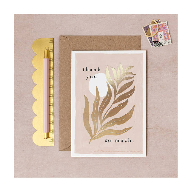 Leaf Thank You Card