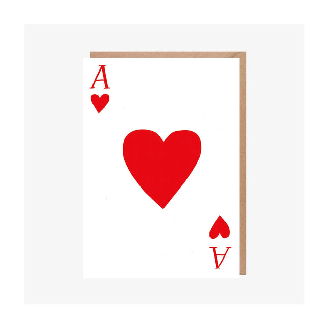 Ace Of Hearts Card