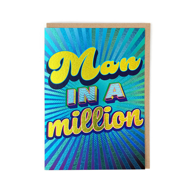 Man In A Million Card