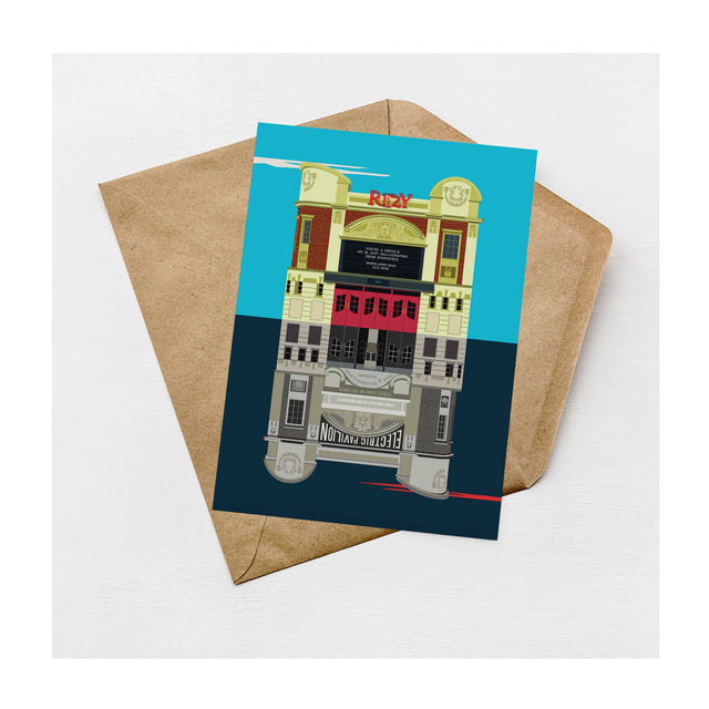 Ritzy Theatre London Greeting Card