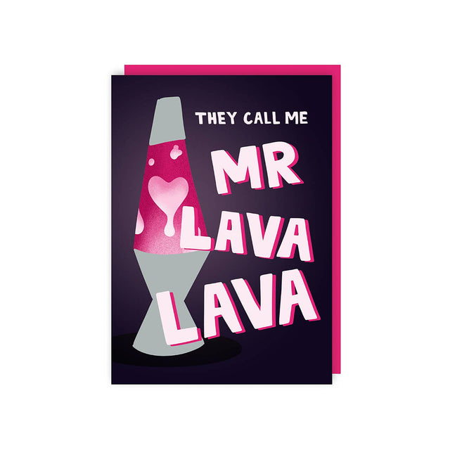 Mr Lava Love Card