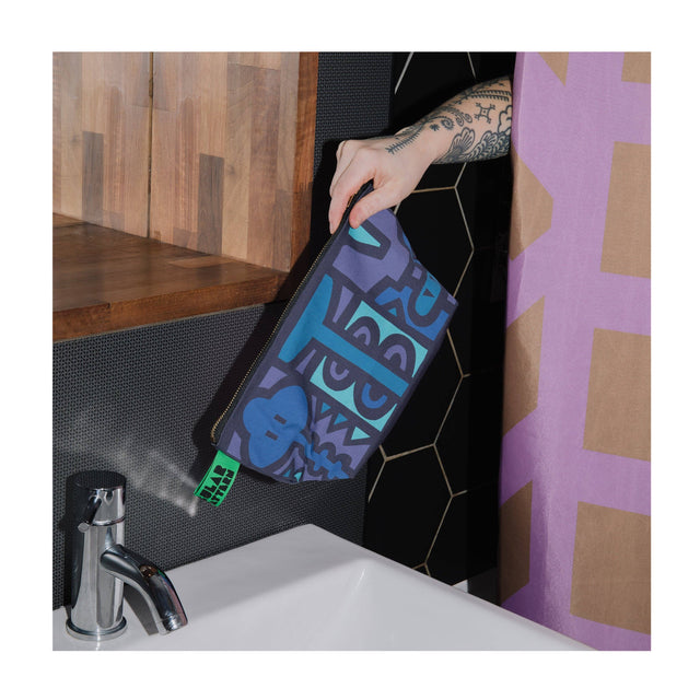 Celeste Organic Cotton Washbag