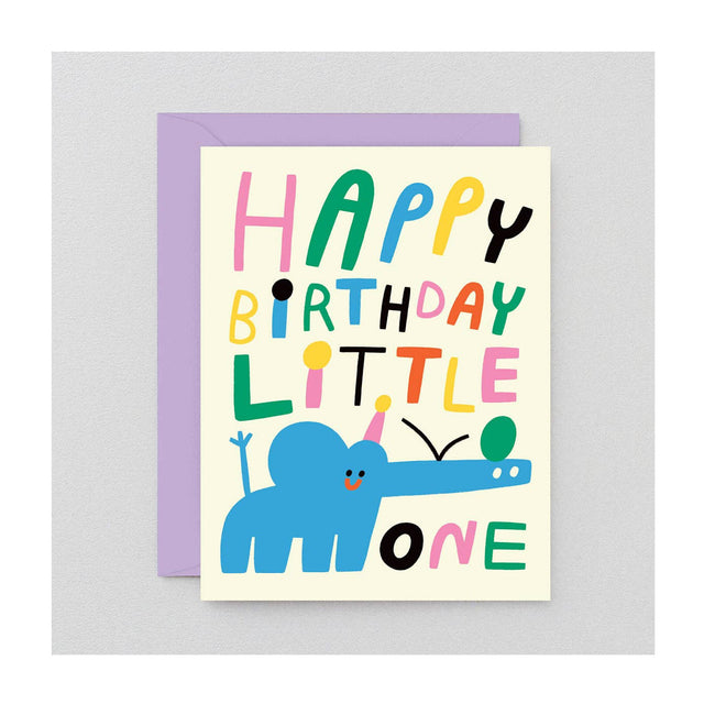 Happy Birthday Little One Kids Birthday Greeting Card