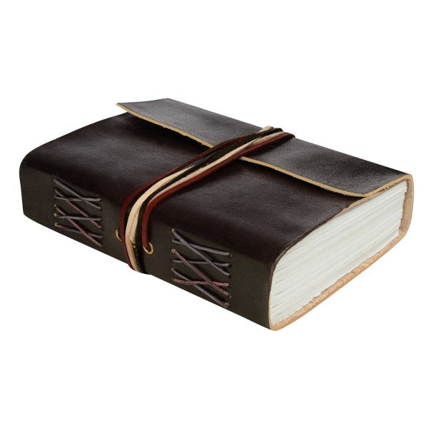 Leather 3-string Notebook
