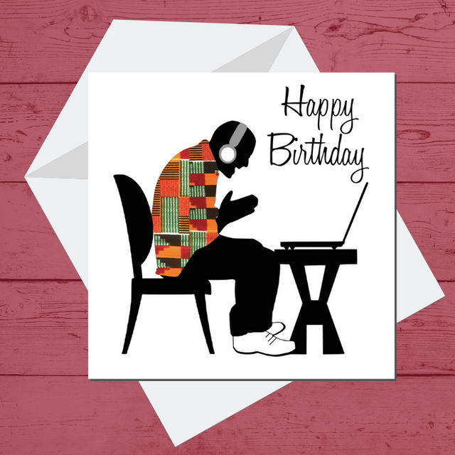 Tech Guy Birthday Card