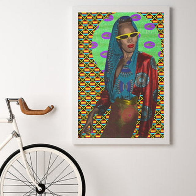 Grace Jones Pop Art Print