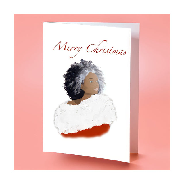 Black Santa Lady