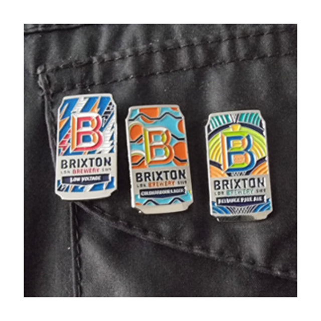 Brixton Brewery Enamel Pins