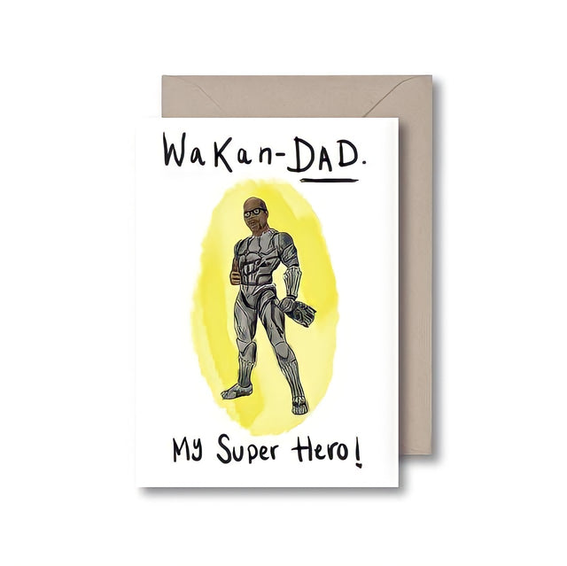 Wakan-Dad Fathers Day Card