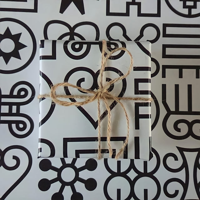 Adinkra Giftwrap