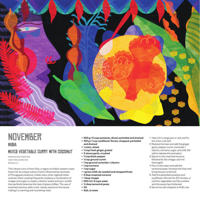 The World In Your Kitchen Wall Calendar 2027