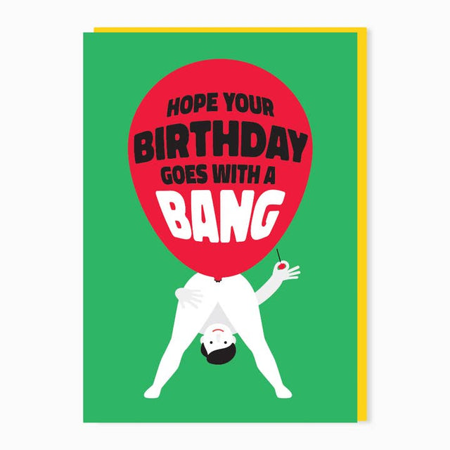 Birthday Bang Greeting Card