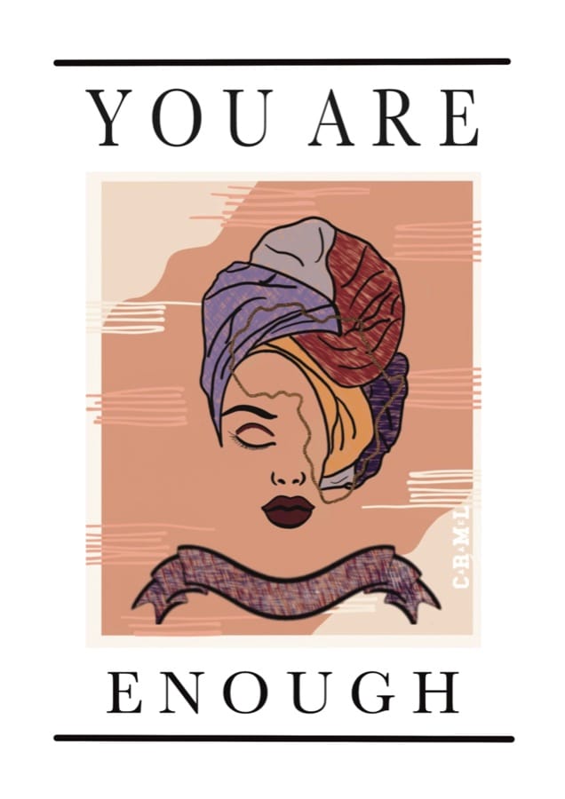You Are Enough Greeting Card