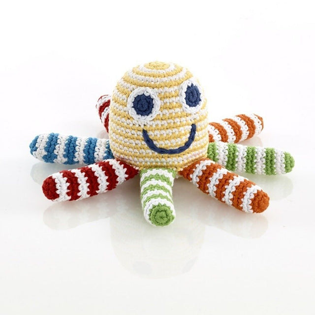 Fair Trade Octopus Rattle Toy