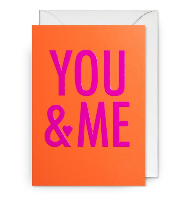 You & Me Card