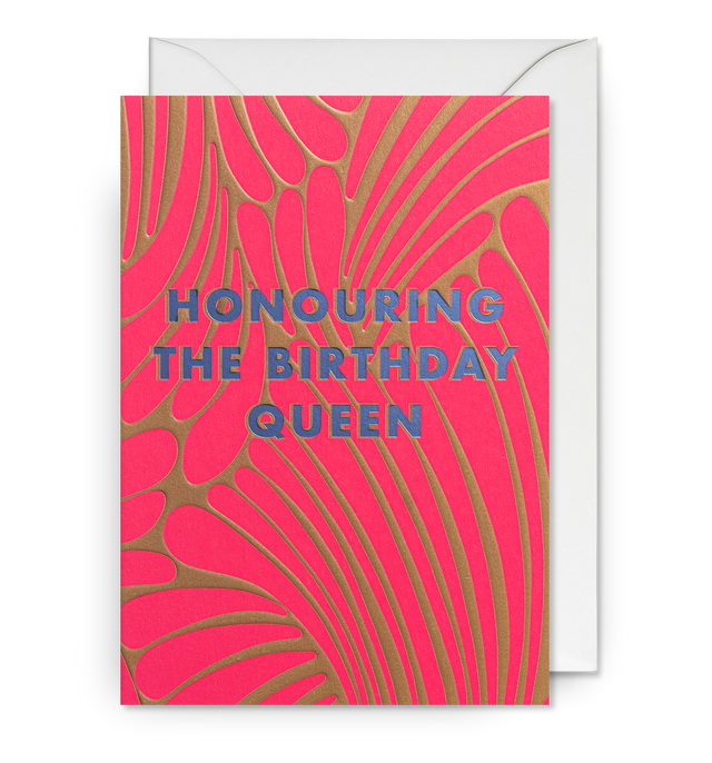 Honouring Birthday Queen Card