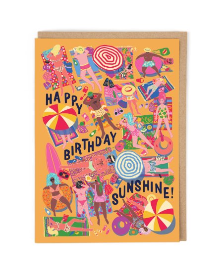 Birthday Sunshine Greeting Card