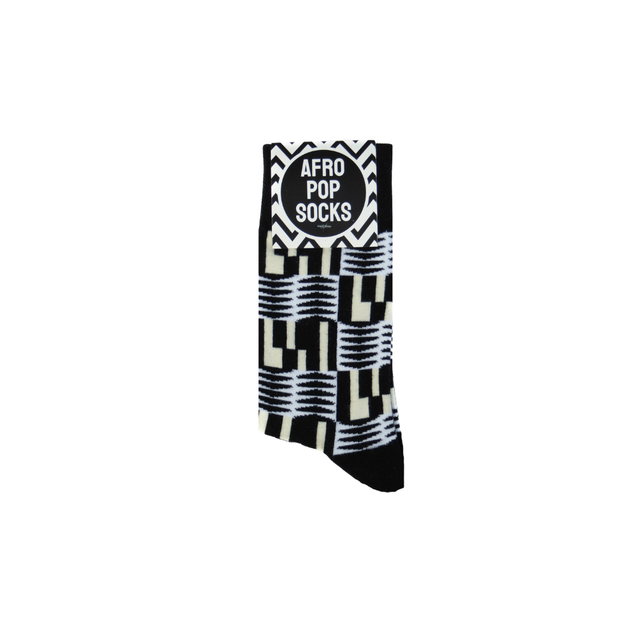 Zebra Afropop Socks