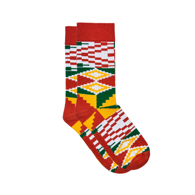 Kente Afropop Socks