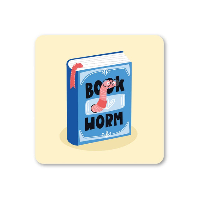 Book Worm Coaster