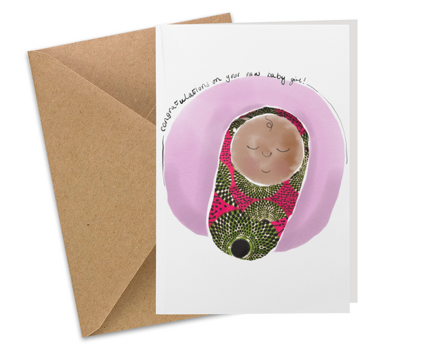 New Baby Girl Card