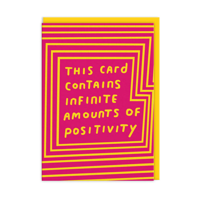 Infinite Positivity Card