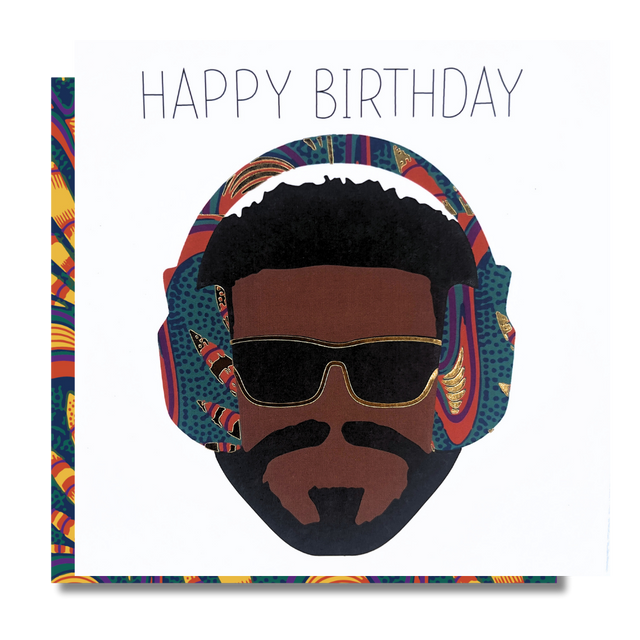 Music Man Vibe Birthday Card