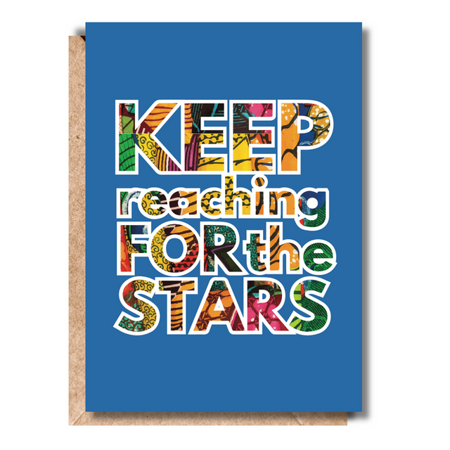 Keep Reaching Greeting Card