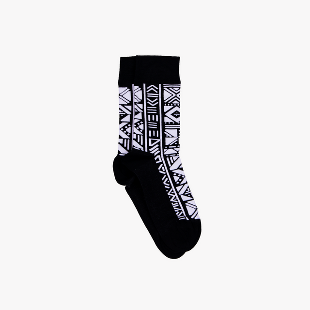 Bogolan Afropop Socks