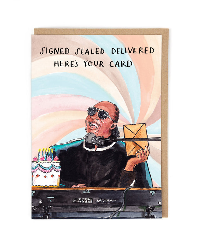 Signed Sealed Delivered Card