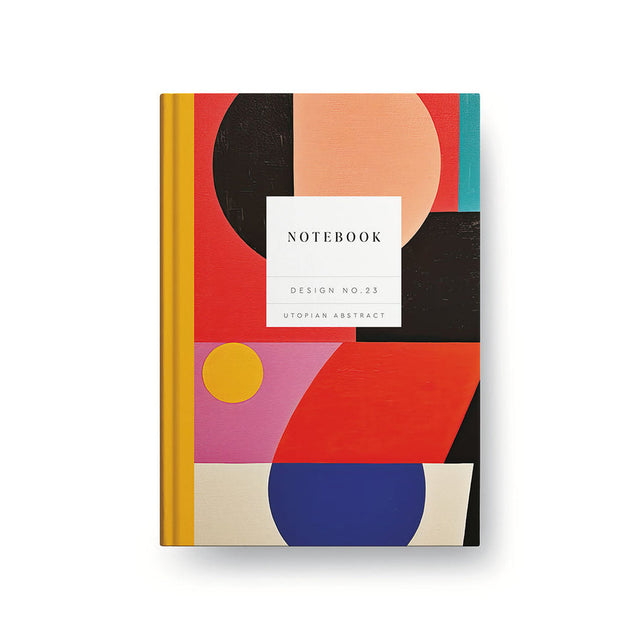 Utopian Abstract Hardback Notebook