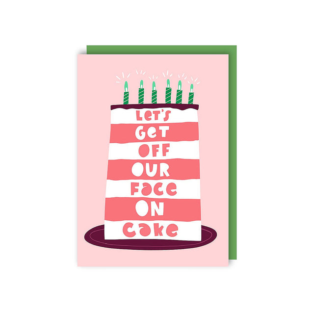 Funny Cake Birthday  Card