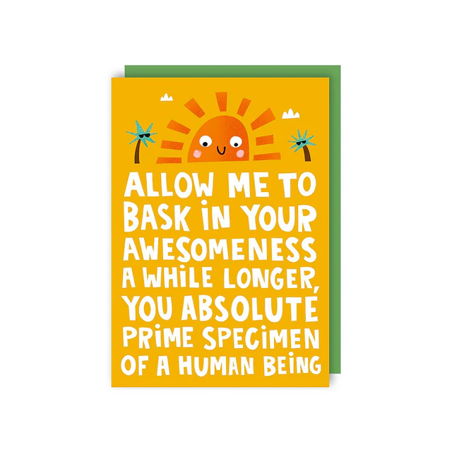 Bask Appreciation Card