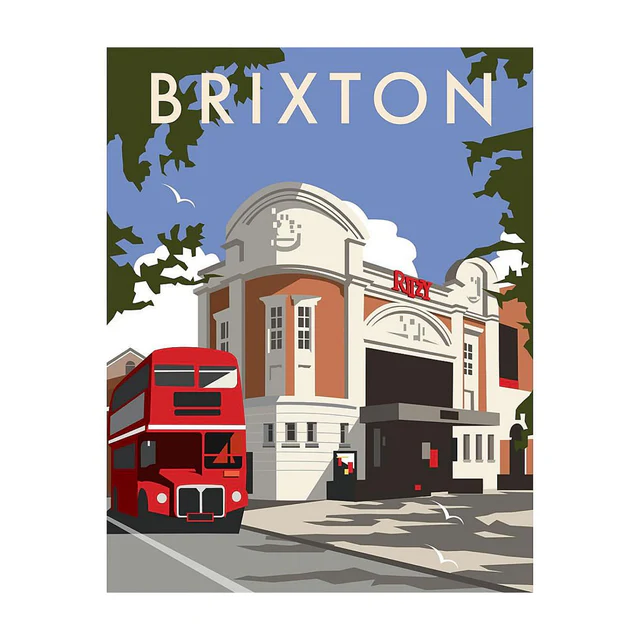 Ritzy Cinema Brixton Print